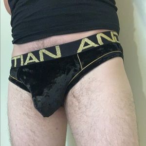Andrew Christian velvet briefs